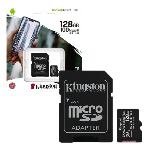 MicroSD 128GB Clase 10